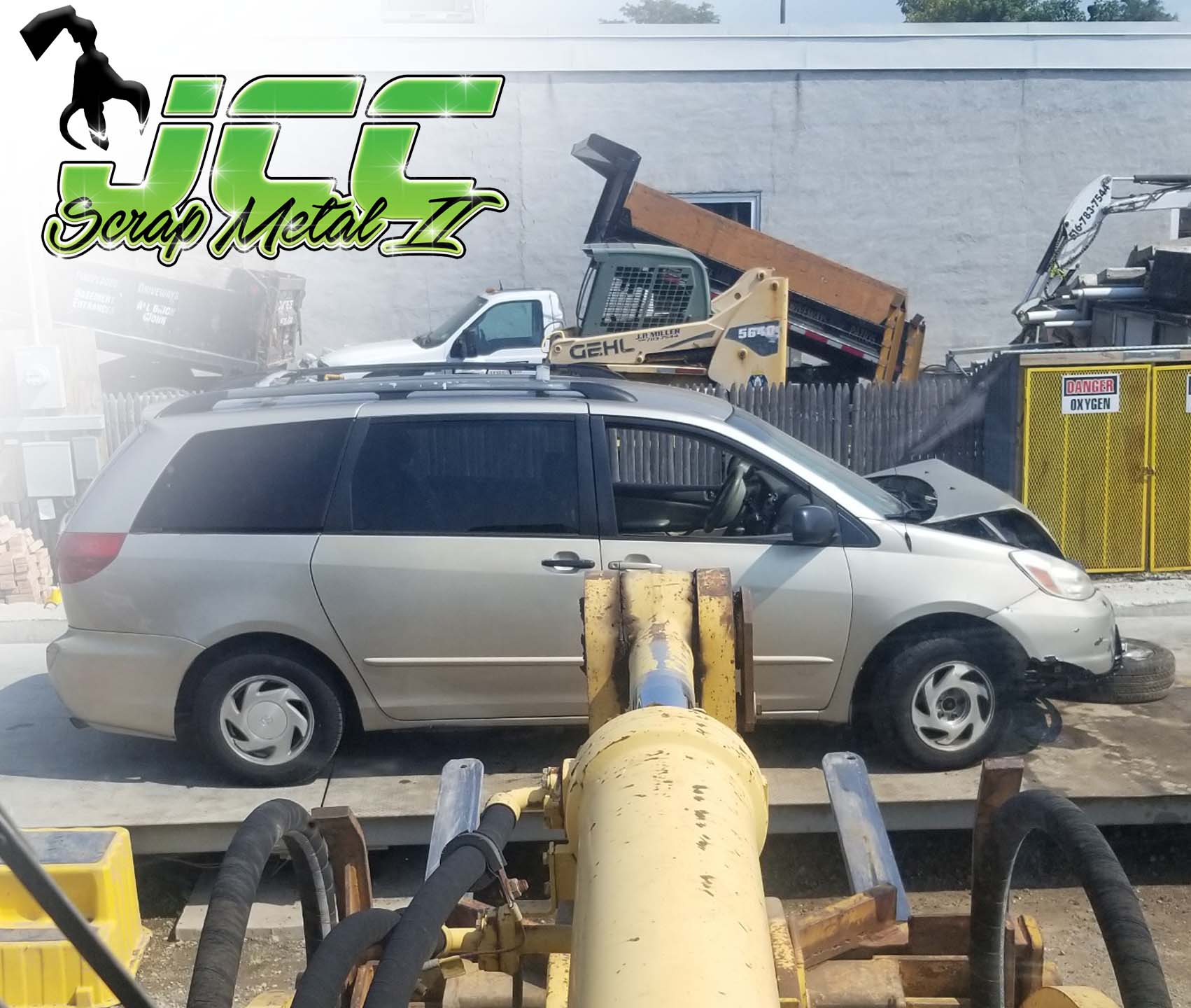 Scrap Metal Scale | Lindenhurst, NY Junk Vans - Image
